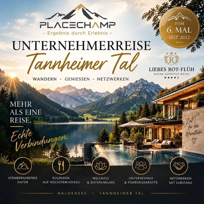 Business, Luxus Wander- und Genussreise ins Tannheimer Tal